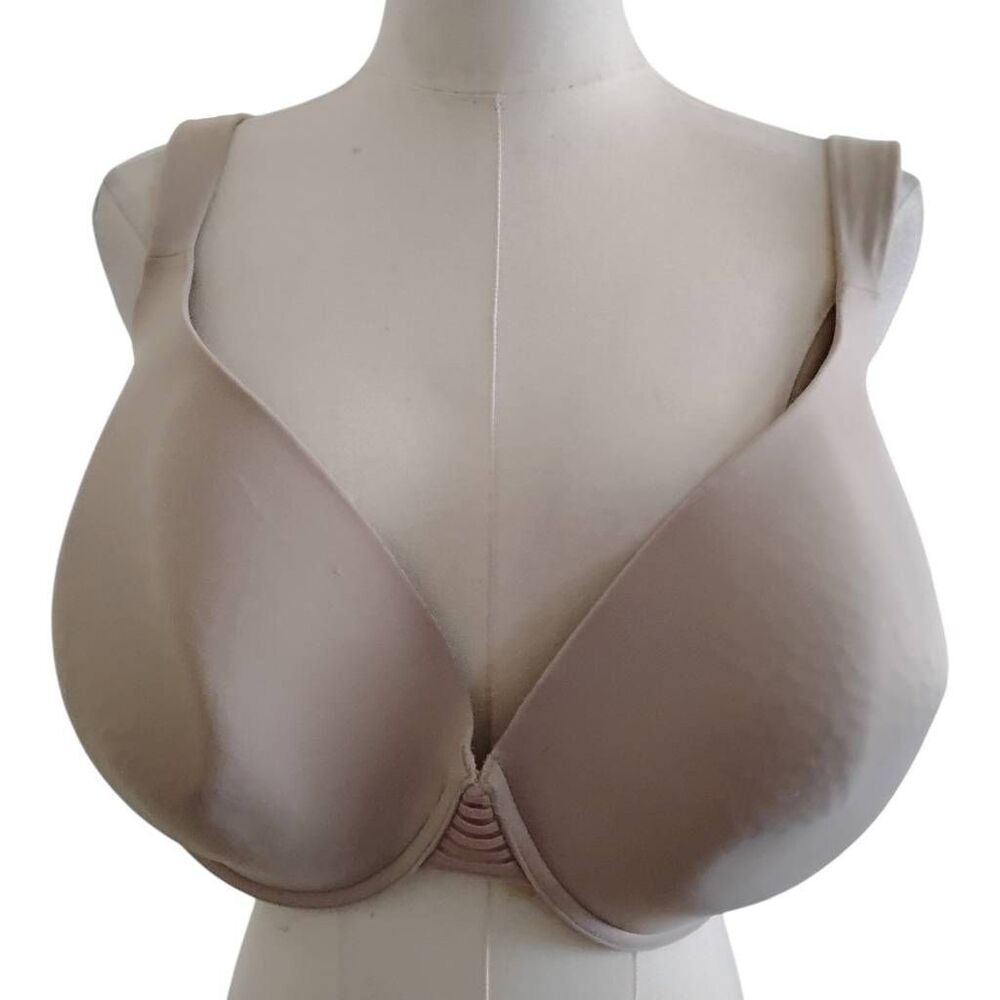 Joyspun Plus Size Tan Lined Underwire Full Coverage Bra Size 46DDD‎